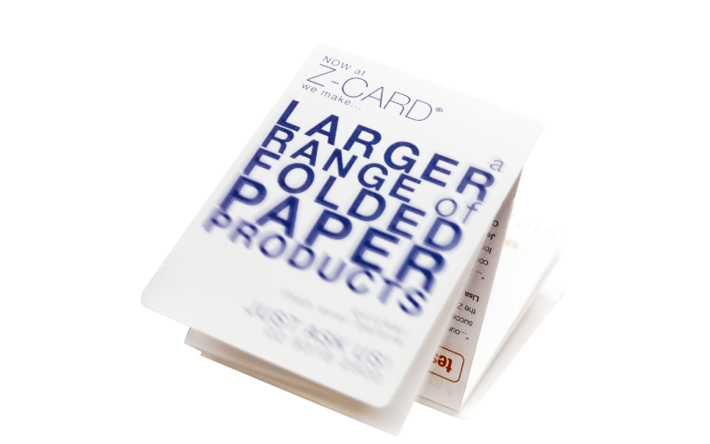 観光MAPに最適な仕様 Z-CARD